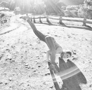 Eka Pada Koundinyasana, if you were still wondering.