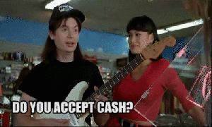 If you can't tame the beast that is a Credit Card.... go cash.