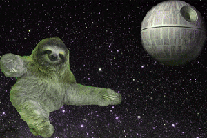 sloth lasers death star