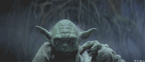 OR how people react when I admit to never having seen Star Wars... SORRY!